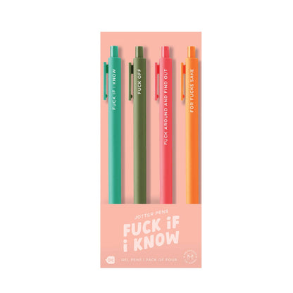 Colorful Jotter 4 Pack Sets