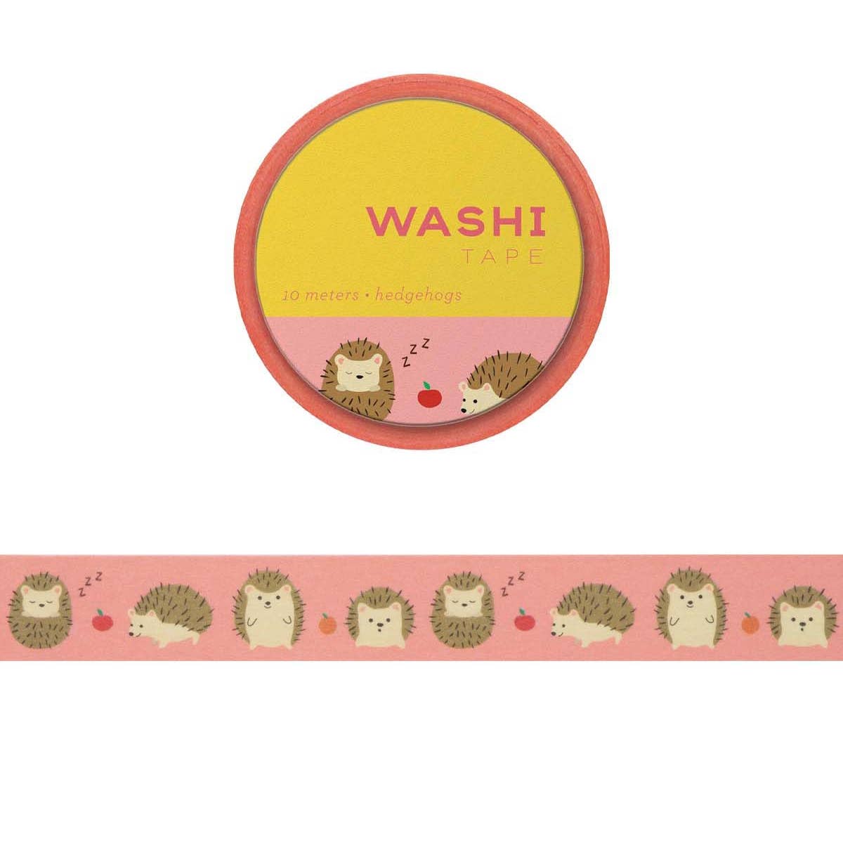 Hedgehog Washi Masking Tape - Odd Nodd Art Supply