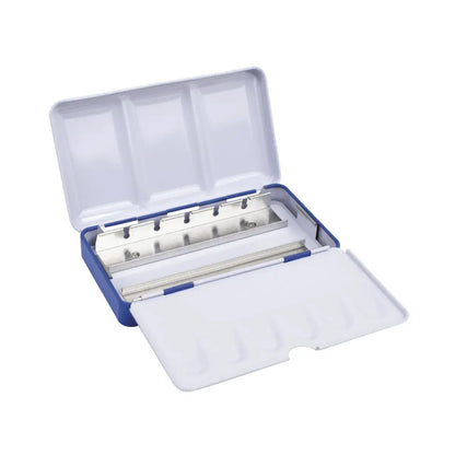 12 Empty Metal Watercolor Pan Pallete