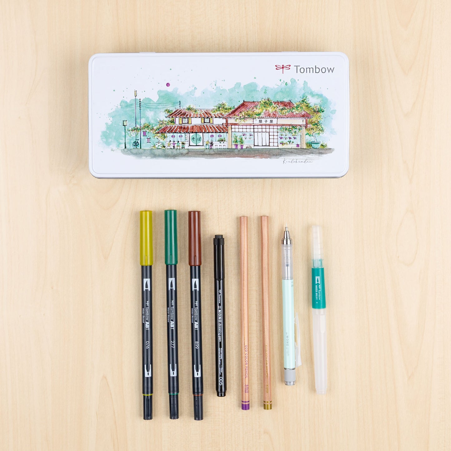 Tombow Urban Sketching Set - Odd Nodd Art Supply