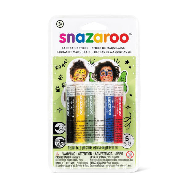 Basic Sticks Snazaroo Face Painting Kits - Odd Nodd Art Supply