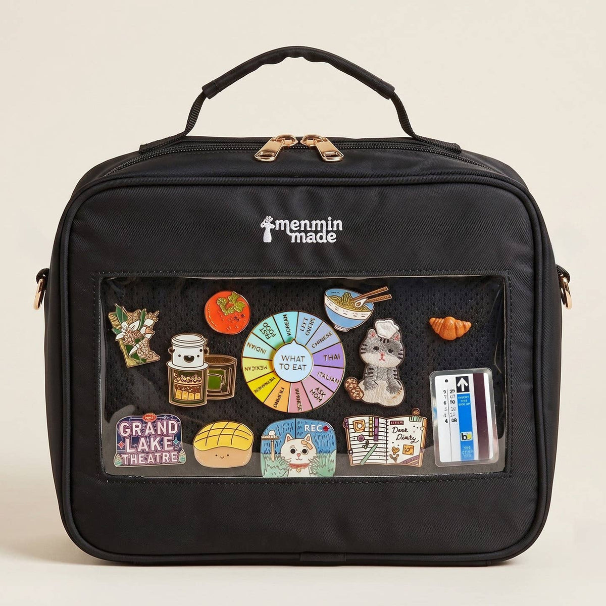 Menmin Made Ultimate Journal Bag in black