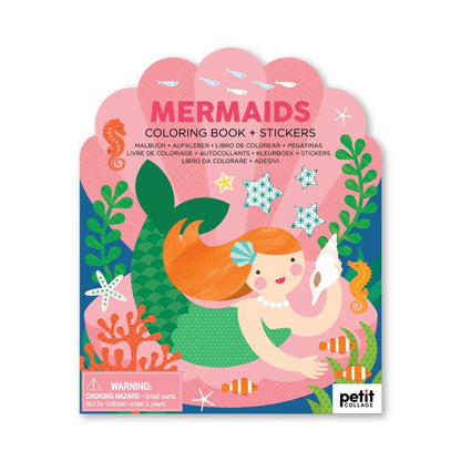 Coloring Book + Stickers