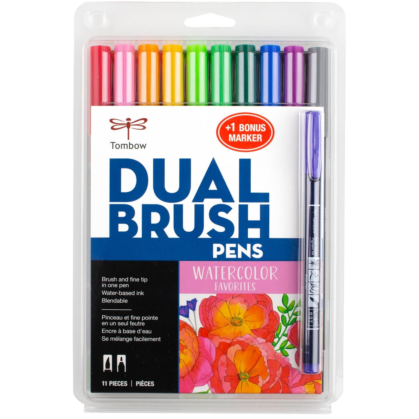 Watercolor Faavorites Tombow Dual Brush Pen Sets - Odd Nodd Art Supply