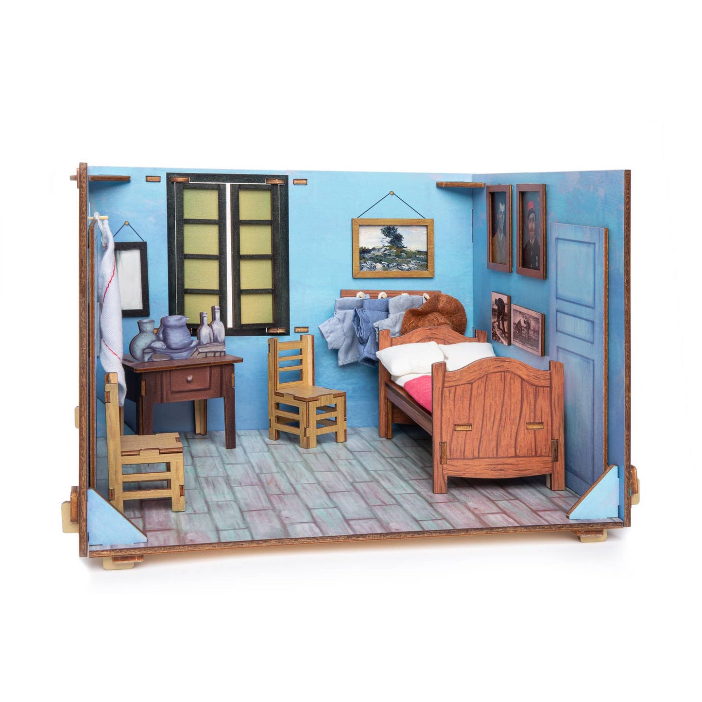 Bedroom in Arles - Vincent Van Gogh - DIY Miniature Room