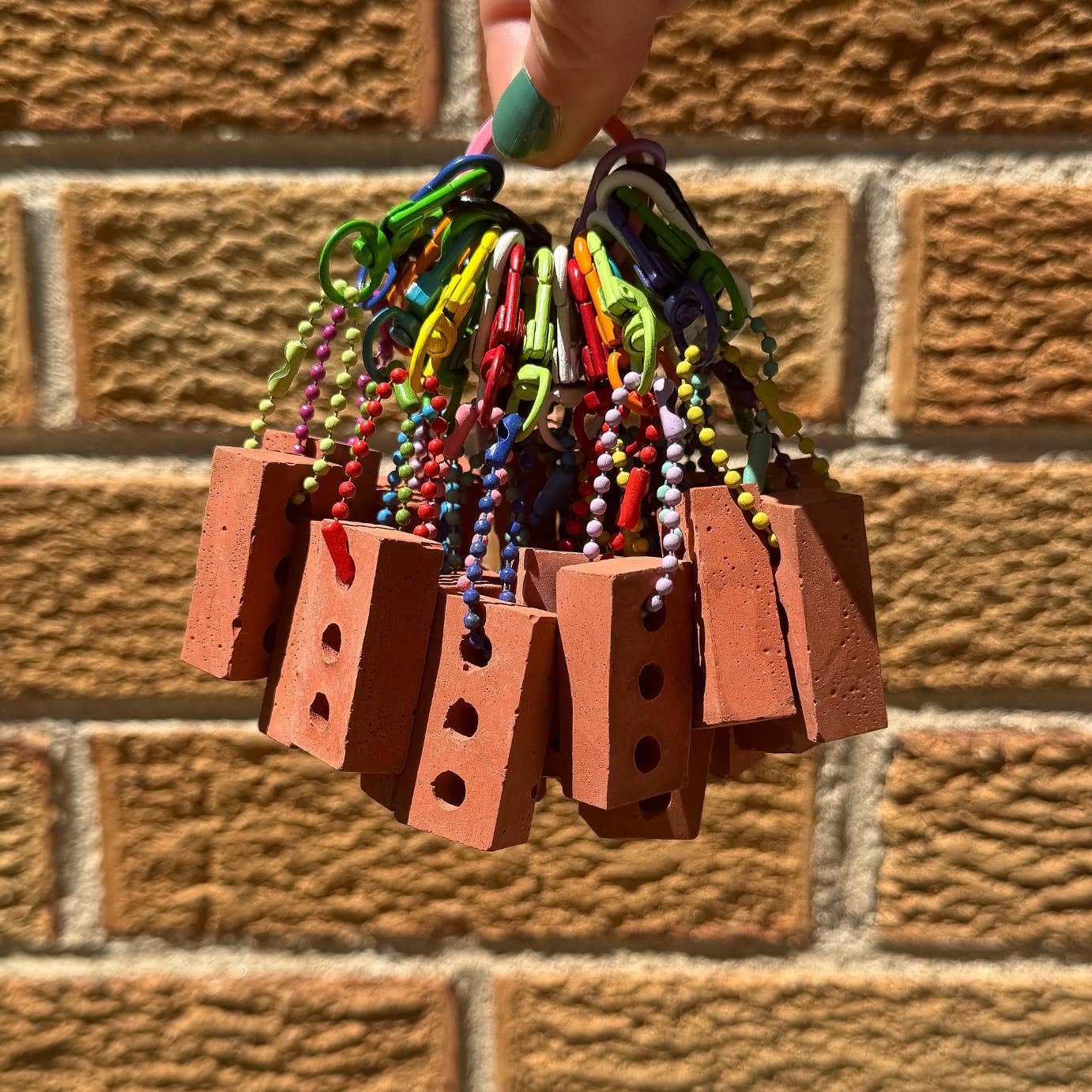 Mini Brick Keychains