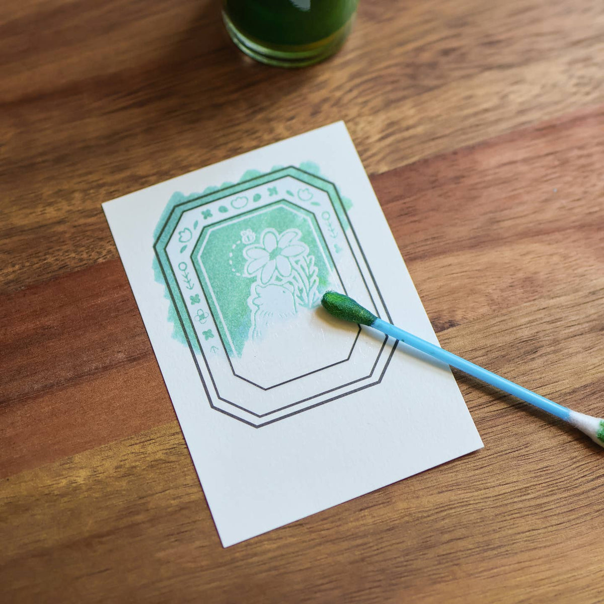 HIdden Illustration Ink Swatch Cards