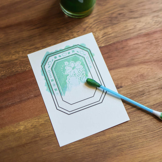 HIdden Illustration Ink Swatch Cards