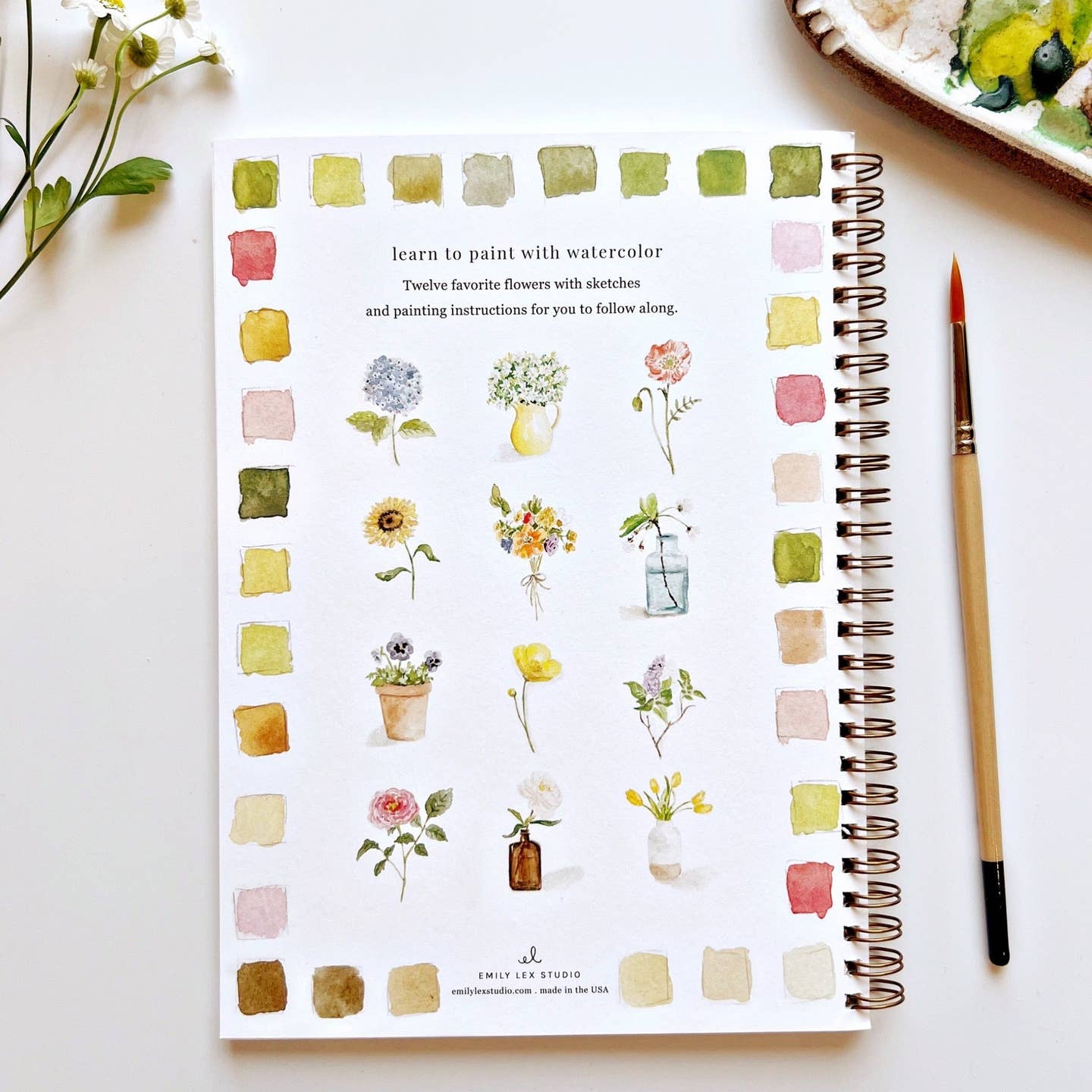 Watercolor Workbook by Emily Lex