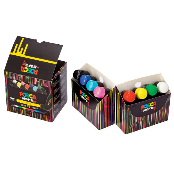 8 Color Set POSCA MOP'R Paint Marker - Odd Nodd Art Supply