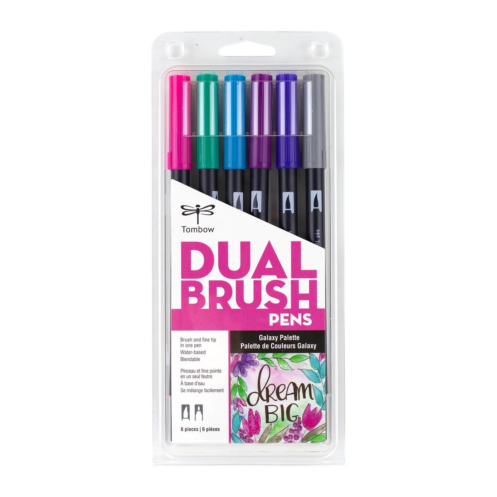 Tombow Dual Brush Pen Art Markers, 10-Pack, Secondary 