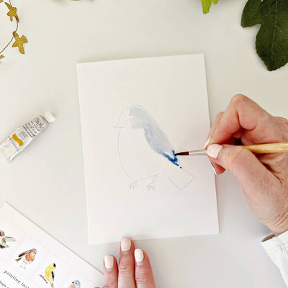 Paintable Watercolor Notecards by Emily Lex