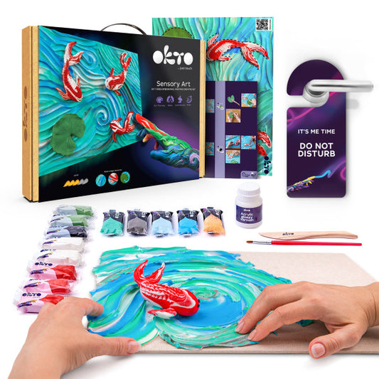 Sensory Art 3D Clay Painting Kits - Odd Nodd Art Supply