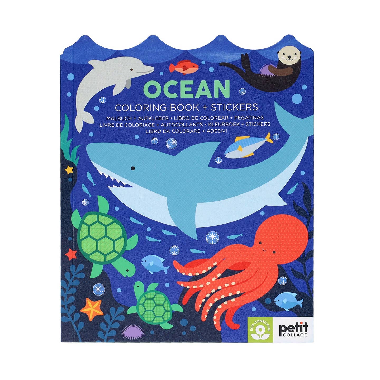 Coloring Book + Stickers