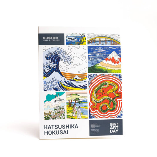 Katsushika Hokusai Art Themed Coloring Books - Odd Nodd Art Supply
