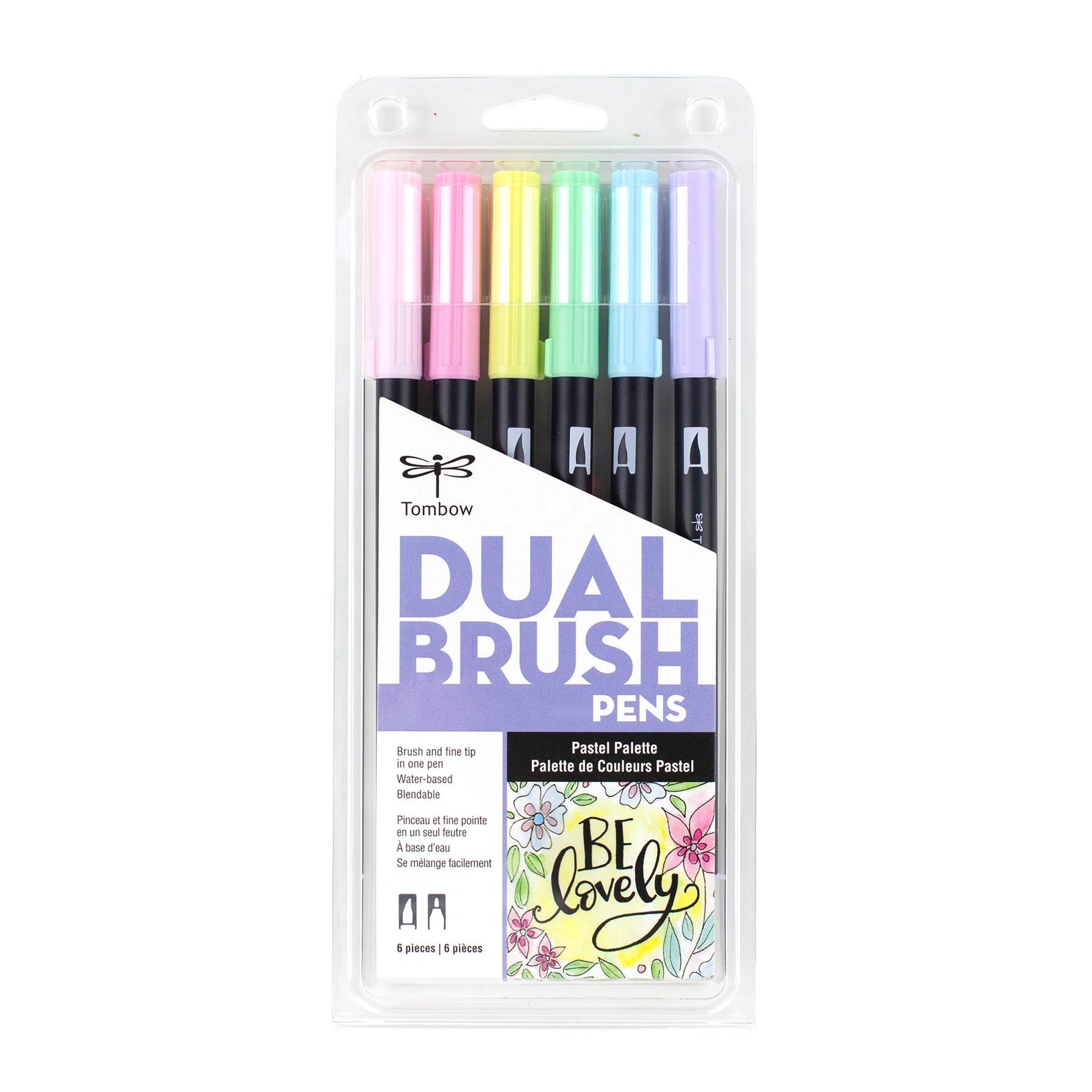 Pastel Tombow Dual Brush Pen Sets - Odd Nodd Art Supply