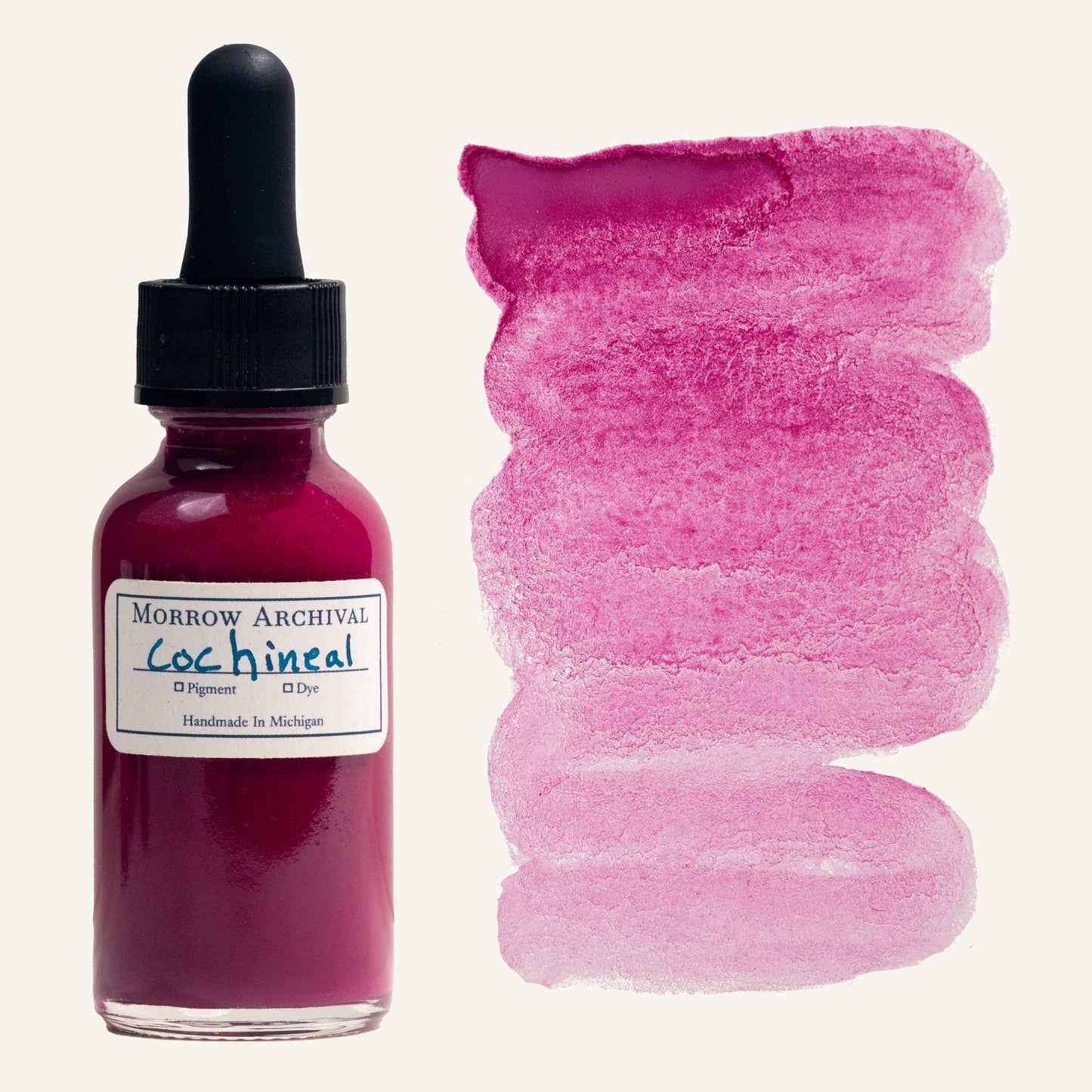 Cochineal Morrow Watercolor Ink Bottle - Odd Nodd Art Supply