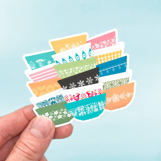 Pyrex-Inspired Magnet