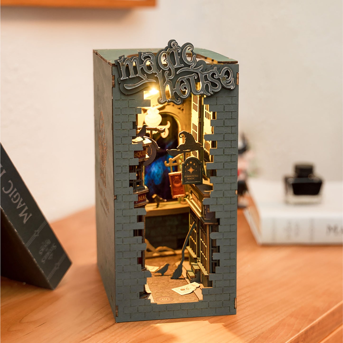 Magic House DIY Miniature Book Nook Kits - Odd Nodd Art Supply