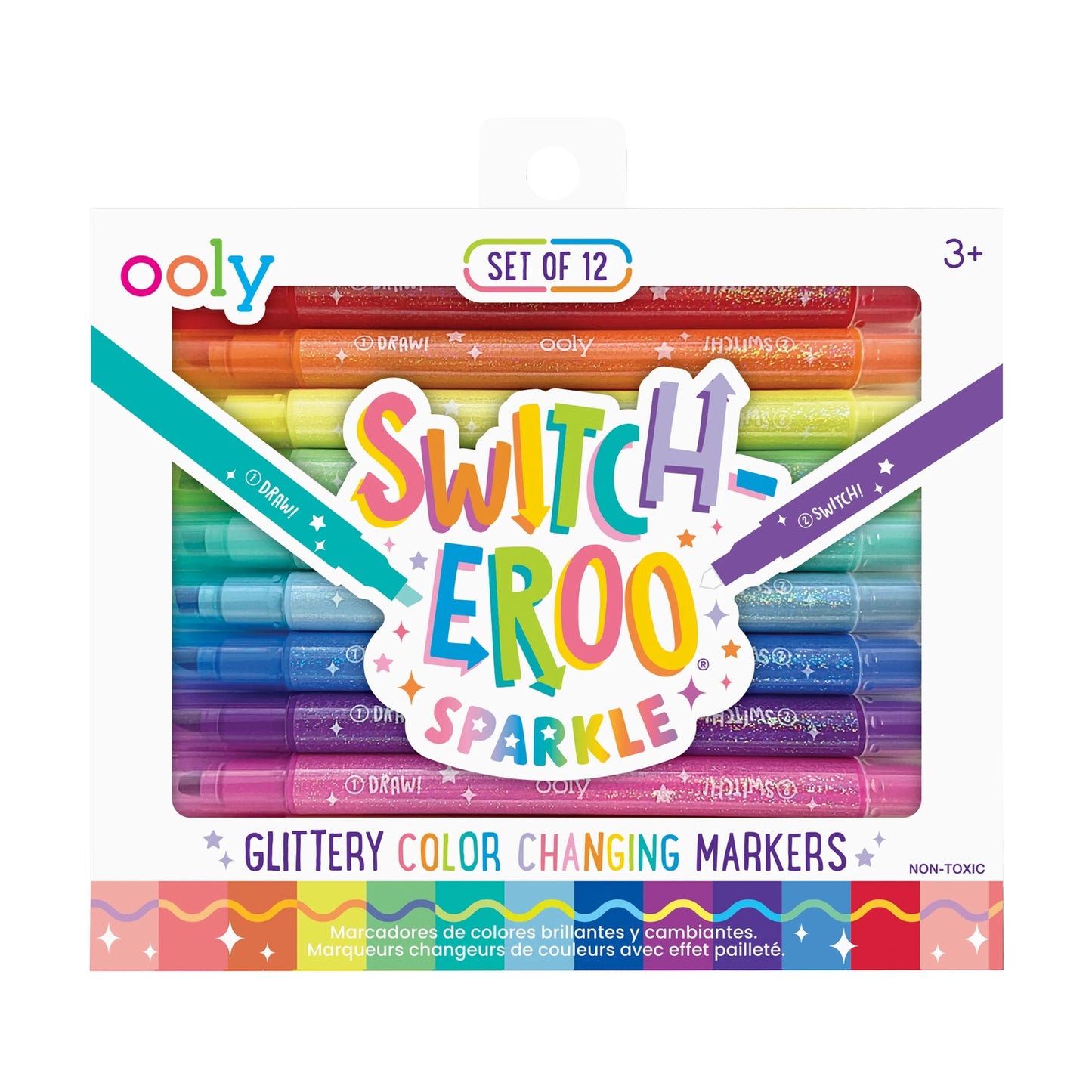 Switch-eroo Color Changing Marker Set - Glitter Set - Odd Nodd Art Supply