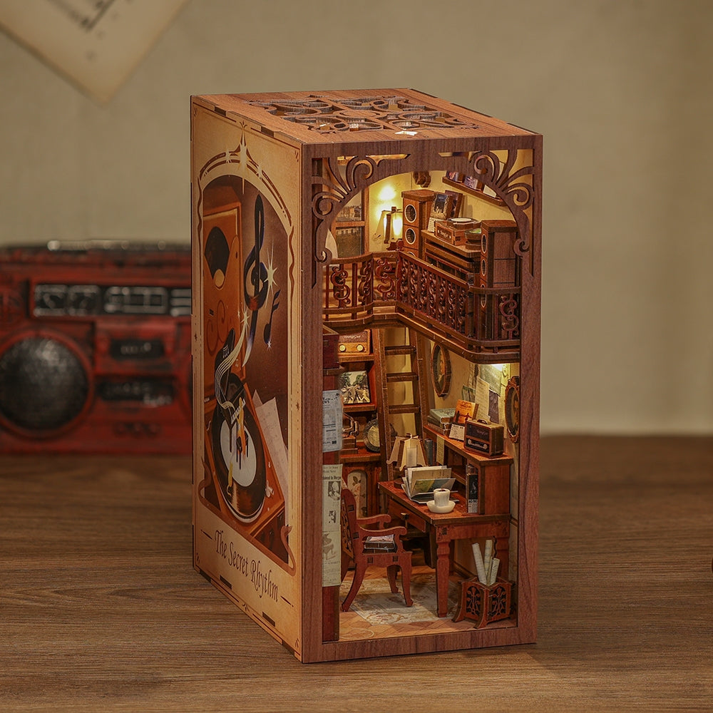 Secret Rhythm DIY Miniature Book Nook Kits - Odd Nodd Art Supply