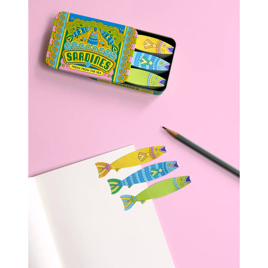 Sardines Fishy Sticky Notes
