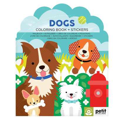 Coloring Book + Stickers
