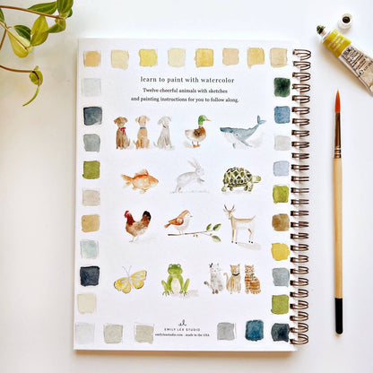 Watercolor Workbook by Emily Lex