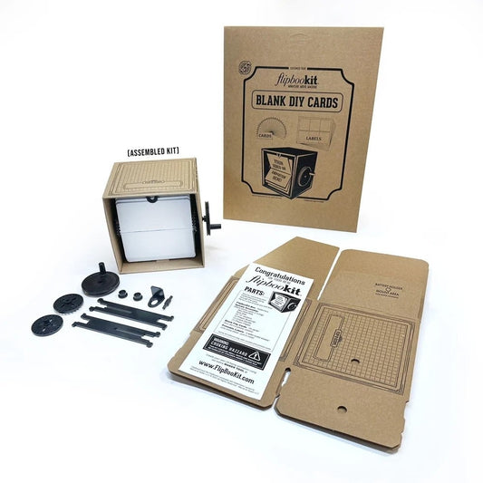 Fliposcope - DIY Maker Edition, all parts & materials included in kit