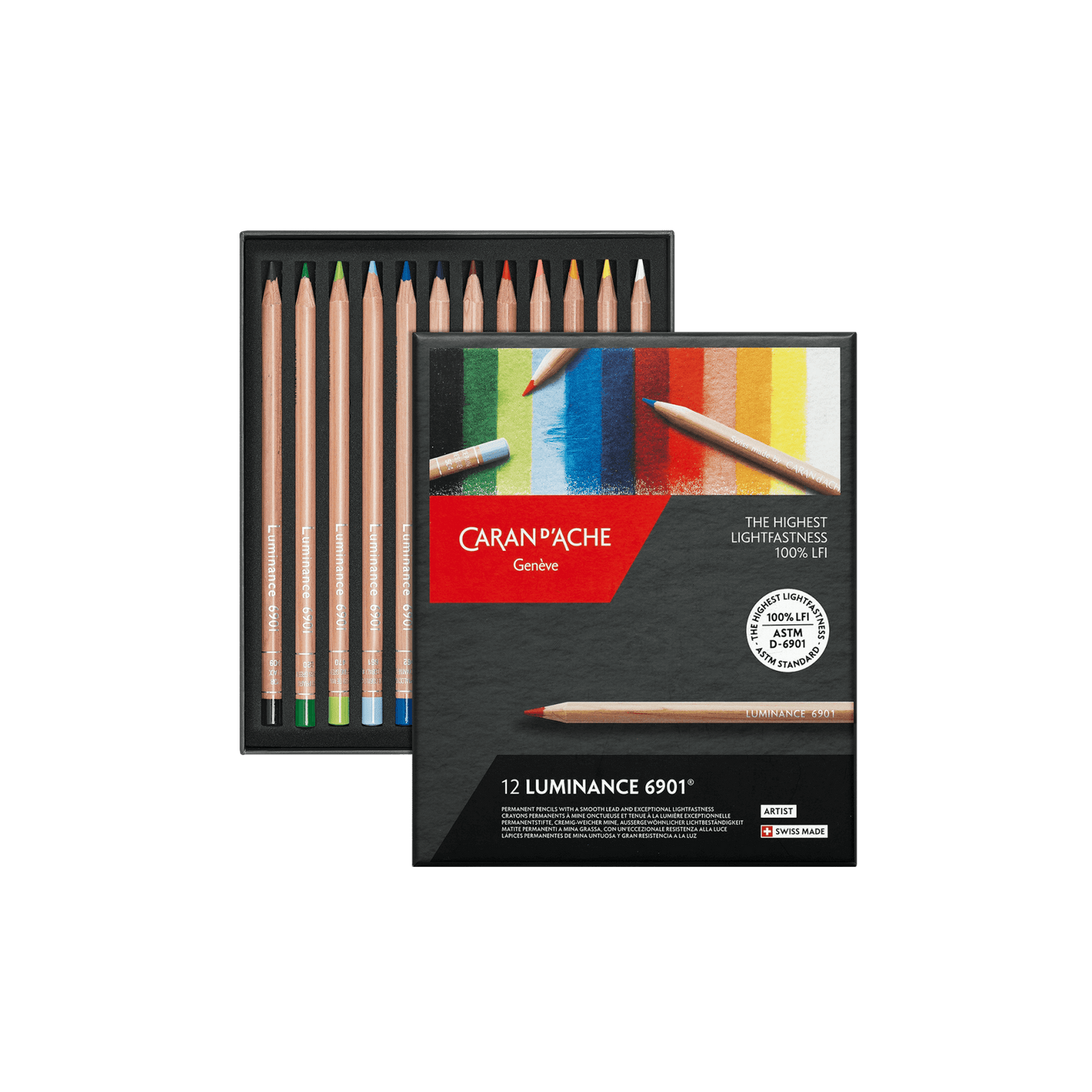 Caran D'Ache Luminance 6901 Colored Pencil Sets - Odd Nodd Art Supply