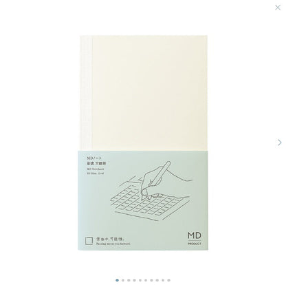 Midori Notebook MD Slim Gridded - Odd Nodd Art Supply