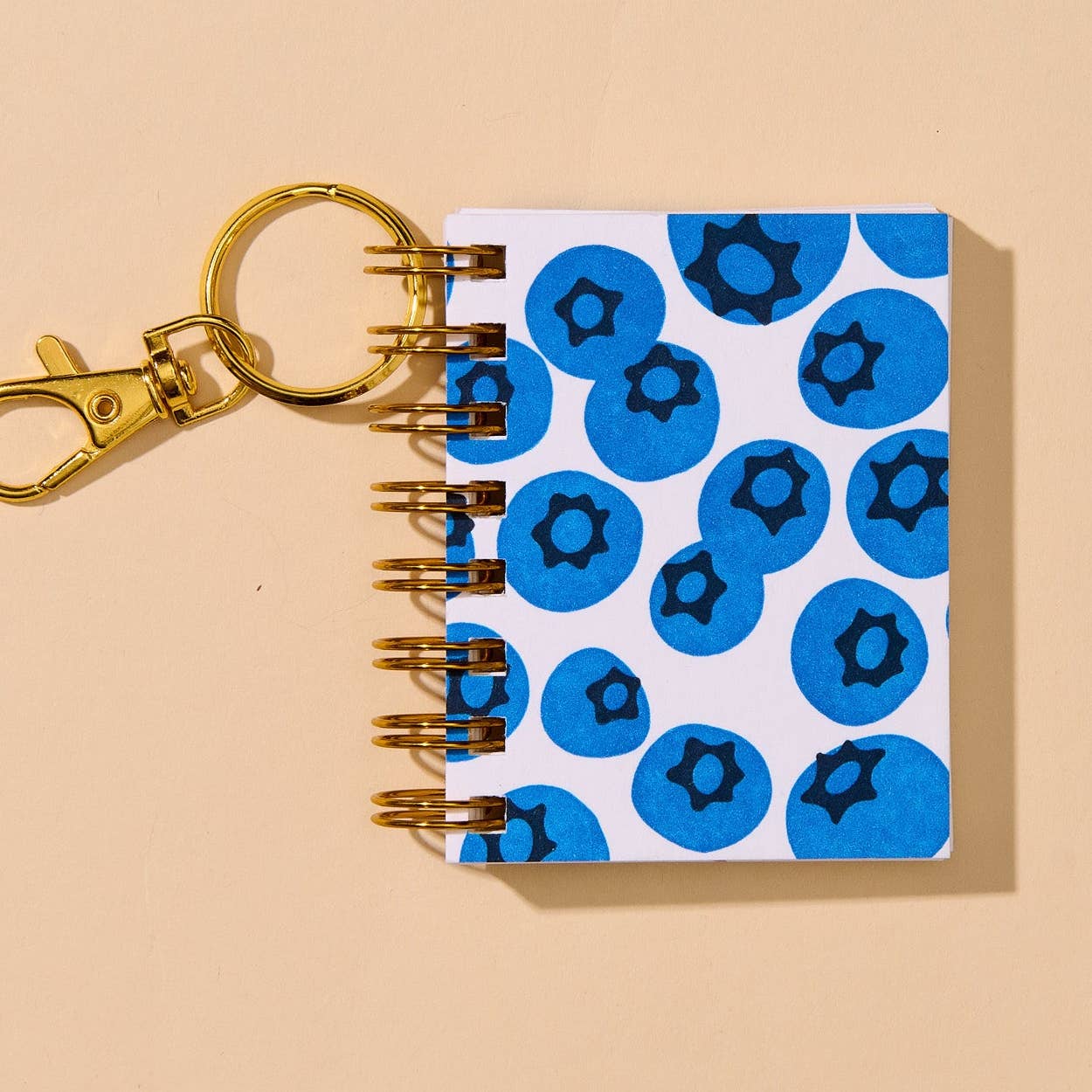 Teenybook Mini Letterpress Notebook Bag Charm