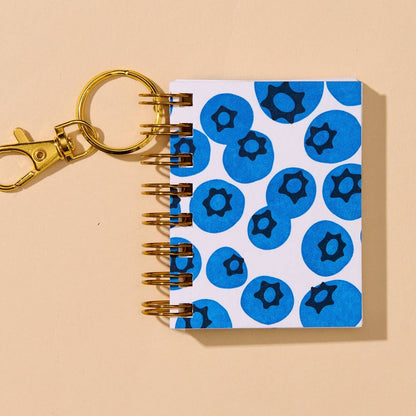 Teenybook Mini Letterpress Notebook Bag Charm