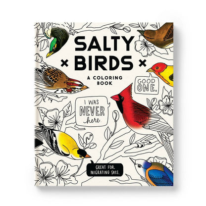 Salty Birds Coloring Books by Brass Monkey
