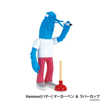 Shrimp Boyz Zarigani Figurines Blind Box