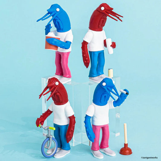 Shrimp Boyz Zarigani Figurines Blind Box