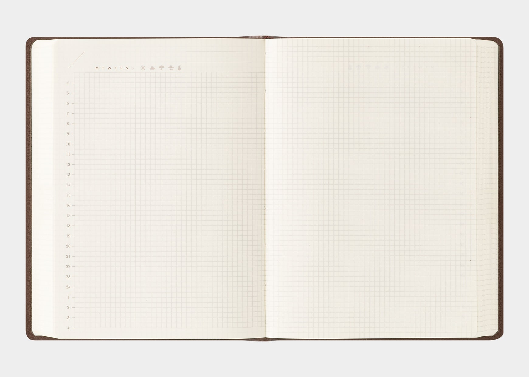 Hibino Free Diary Midori - Odd Nodd Art Supply