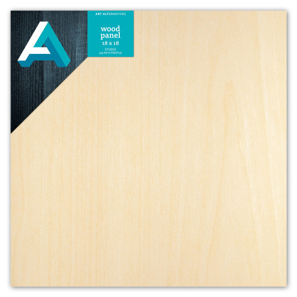 18x18 Wood Panels - Cradled