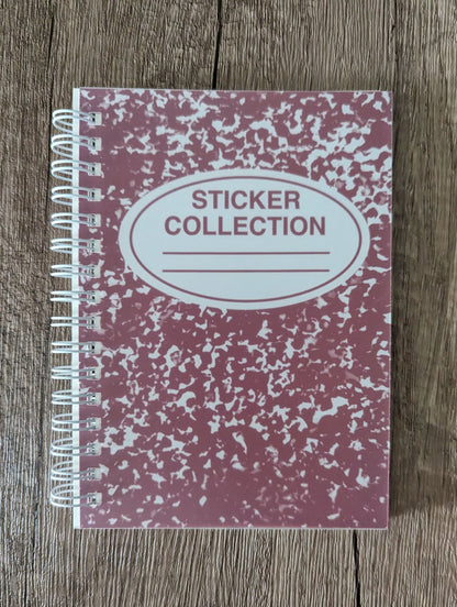 Red Reusable Sticker Books - Odd Nodd Art Supply