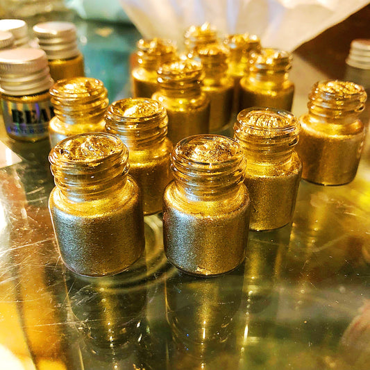 Tiny Glass Jars of Color Beam - Odd Nodd Art Supply