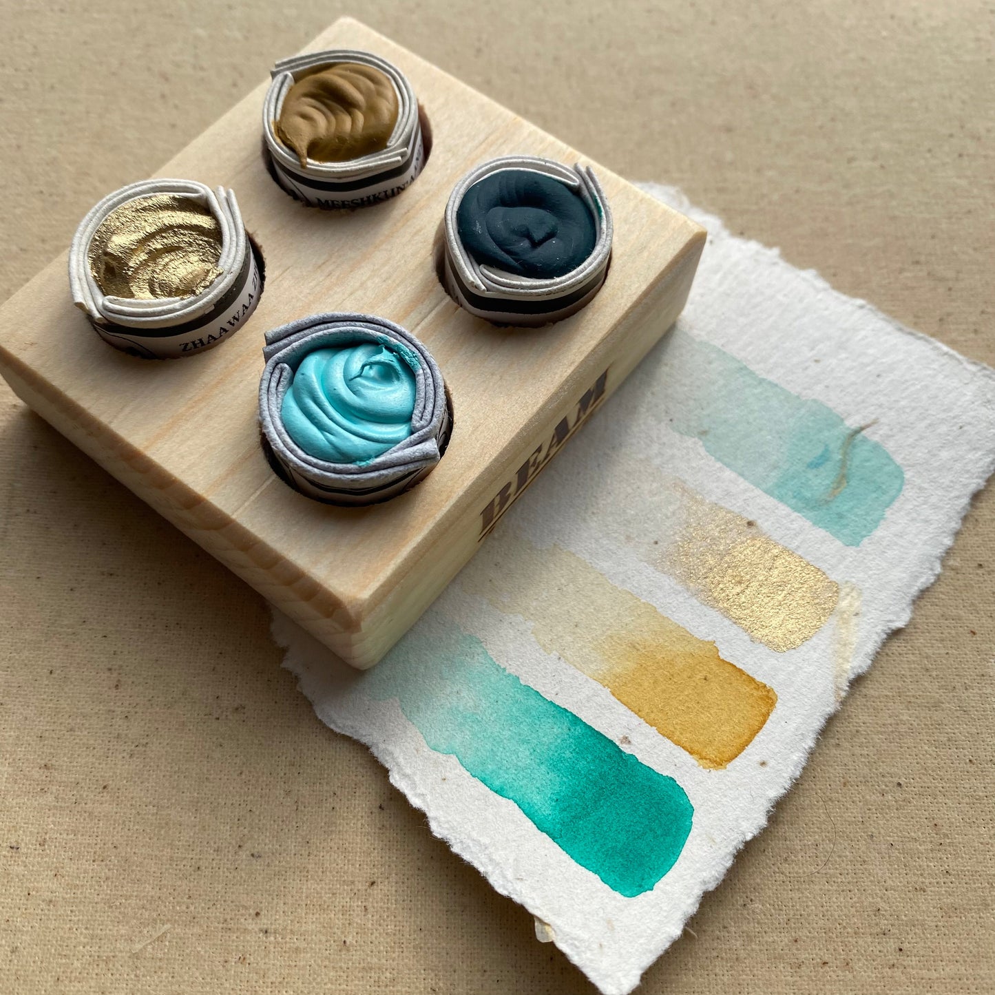 Gold Creek Beam Watercolor Paints Sets - Odd Nodd Art Supply