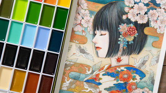 Gansai Tambi Watercolor Pans