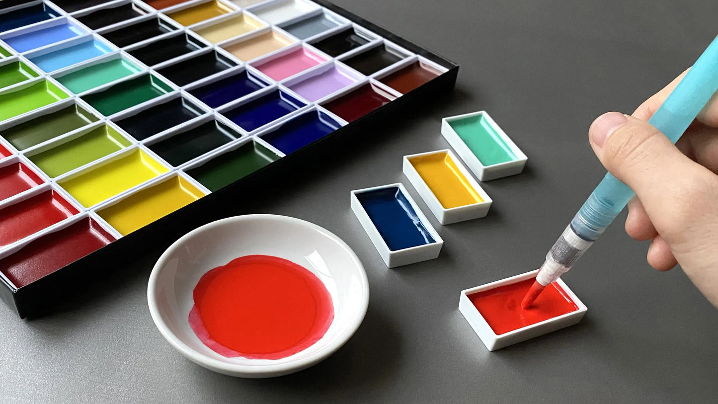 Gansai Tambi Watercolor Pans