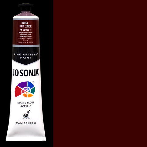 India Red Oxide Jo Sonja Matte Flow Acrylic Paint - Odd Nodd Art Supply