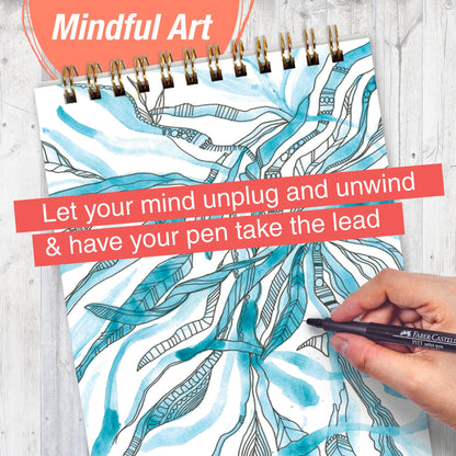 Reverse Coloring and Doodling - Odd Nodd Art Supply