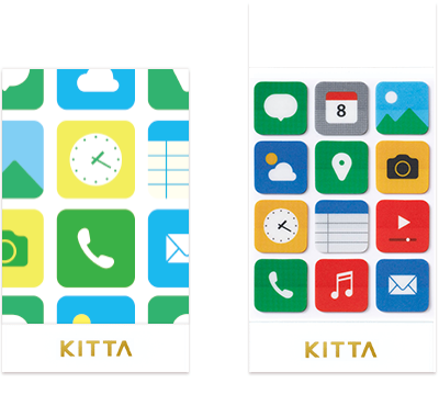 King Jim Kitta Washi Tape Booklet - Odd Nodd Art Supply