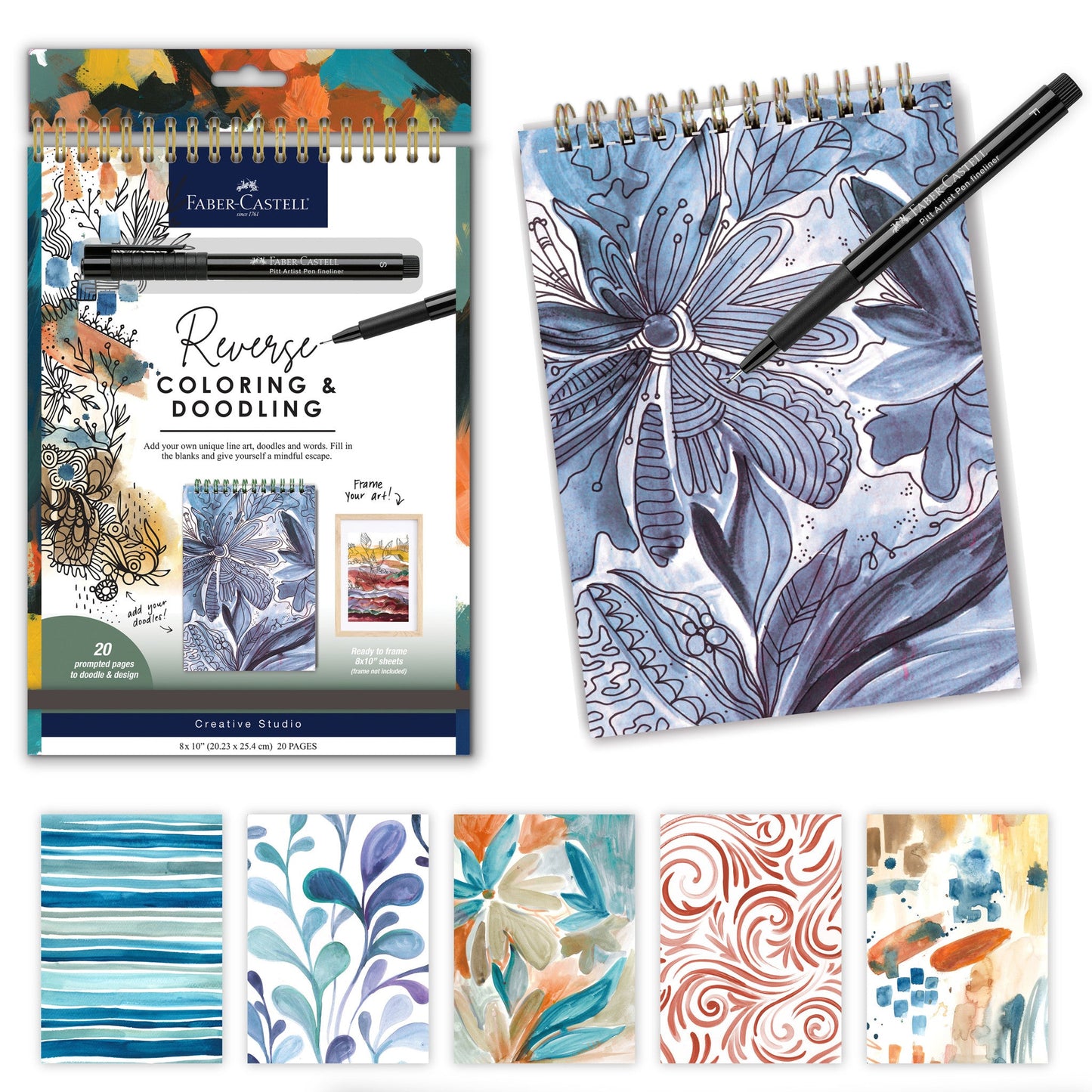 Reverse Coloring and Doodling - Odd Nodd Art Supply