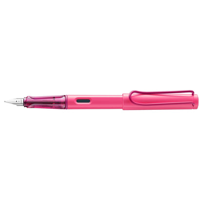 Neon Pink Safari Lamy Fountain Pen - Odd Nodd Art Supply