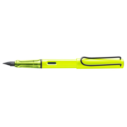 Neon Yellow Safari Lamy Fountain Pen - Odd Nodd Art Supply