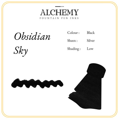 Obsidian Sky Endless Alchemy Fountain Pen Inks - Odd Nodd Art Supply
